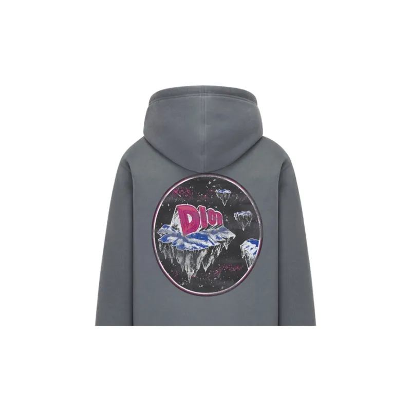 DIOR SS22 Sweatshirt Men's Gray-4