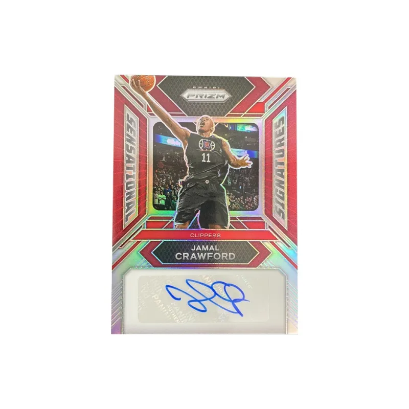 PANINI Prizm Crawford 77/99 Edition Signature Clippers Silver Foil Star Card Condition Guaranteed Sports Cards 1 Pc-0