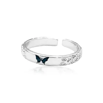 Shiban Alloy Drip Glaze Rings Unisex