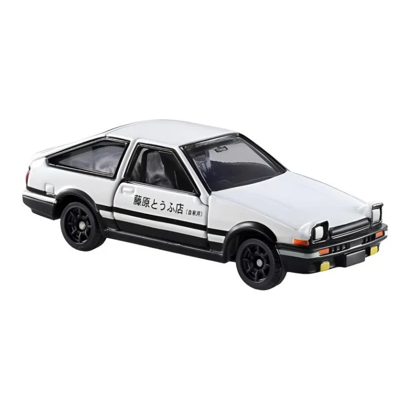 TAKARA TOMY Dream Tomica Head Text D AE86 Trueno White Assembled Models-0