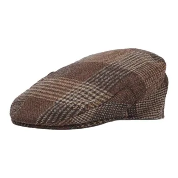 BARBOUR Deveron Tartan Flat Cap