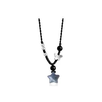 Crafts Women's #Good Luck Necklaces Unisex