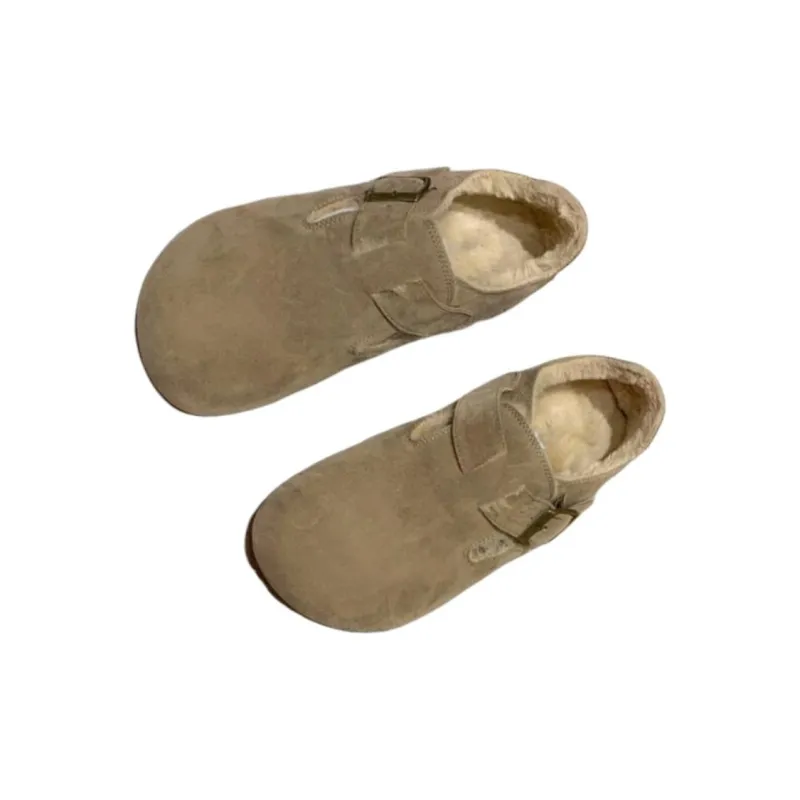 Qiao Anju Home Slippers Brown Gray-5