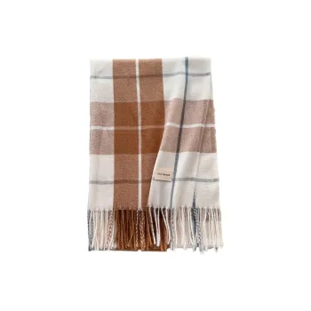 PISHUSHU Polyester Knit Scarves Unisex