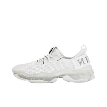 PHILIPP PLEIN Runner Hyper Low Top Casual Shoes Unisex White