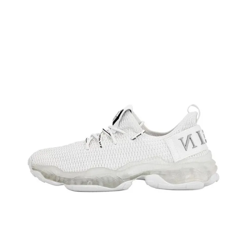 PHILIPP PLEIN Runner Hyper Low Top Casual Shoes Unisex White-0