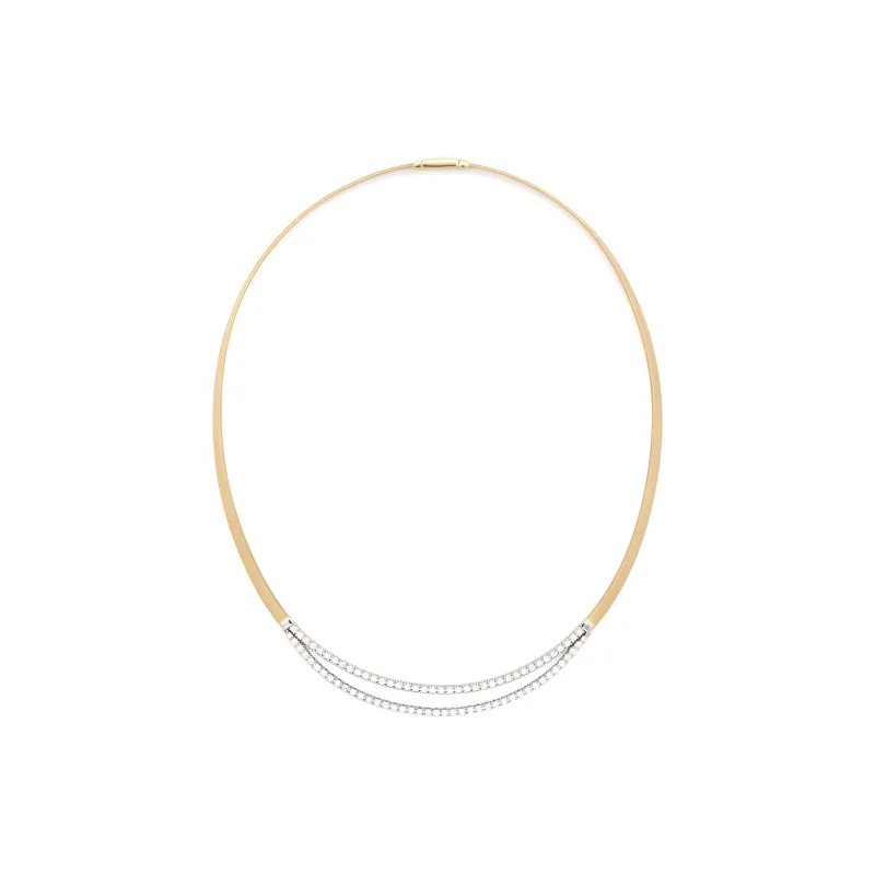 Marco Bicego 18Kt Yellow Gold Diamond Necklace-0