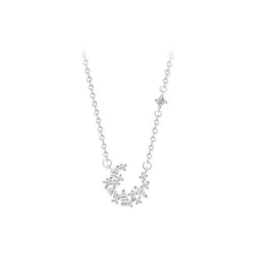 STQ S925 Silver Necklaces Women's