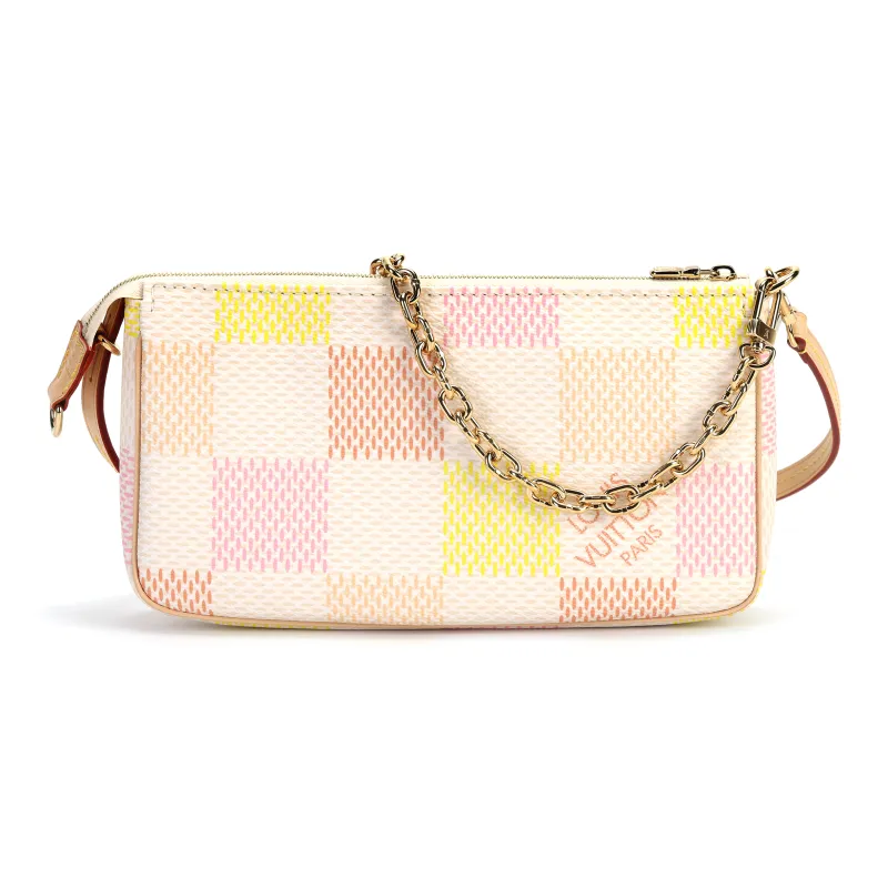 LOUIS VUITTON Pochette Accessoires Peach Pink-3