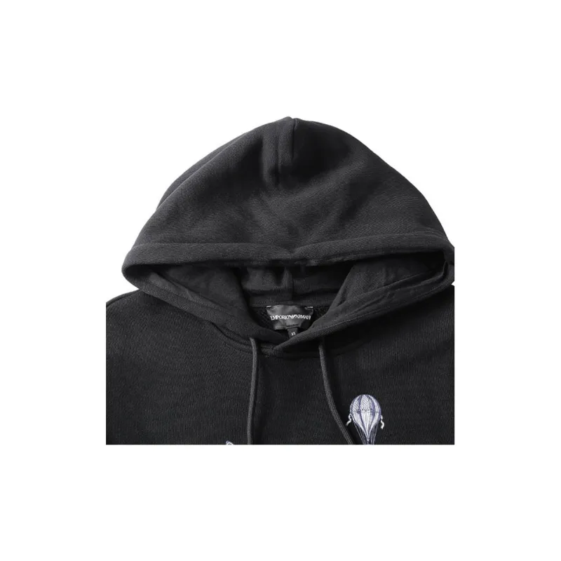 EMPORIO ARMANI FW23 Sweatshirt Men's Black-2