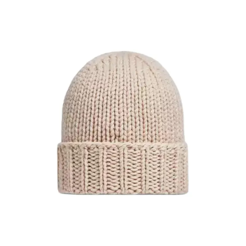 Moncler Logo Patch Ribbed Beanie-1