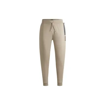 HUGO BOSS Knitted Sweatpants Men's Light Beige
