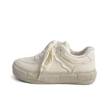 Than Than Me Warm Height Increasing Low Top Skateboard Shoes Women's