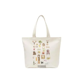 JW Anderson Diorama Furniture Printed Tote Bag