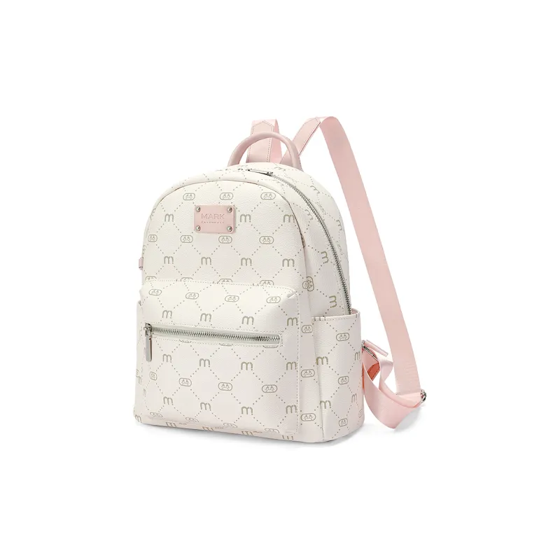 FAIRWHALE Synthetic Leather Backpack Regular Women's Cherry Blossom Pink-1