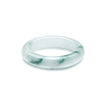 BEIJINGHUANGJIN Bean Type Jadeite Rings Unisex