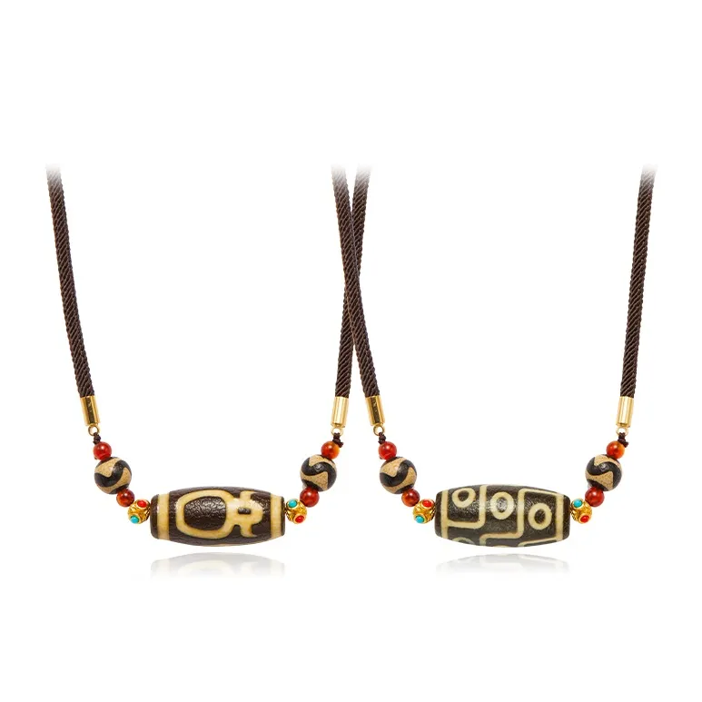 AGOVSKI Jade Necklaces Unisex-4