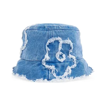 MARNI Distressed Detailed Denim Hat