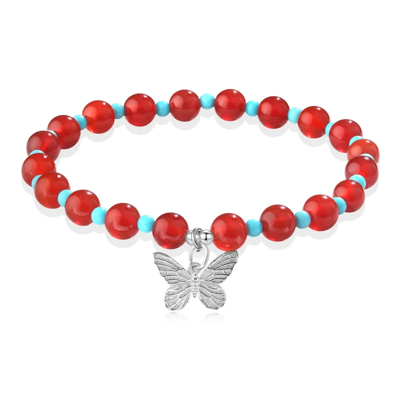 Lao Feng Xiang Agate Jade Bracelets Women's-0