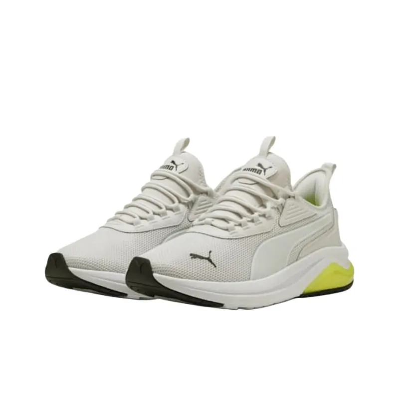 PUMA Amplifier Anti Slip Wear Resistant Low Top Casual Shoes Men's Gray White-1