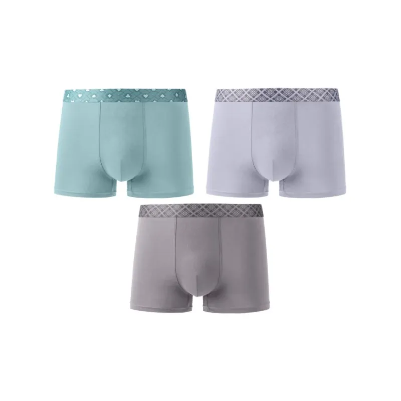 Qiao Ni Tong Underpants Men's 3 Pack-6