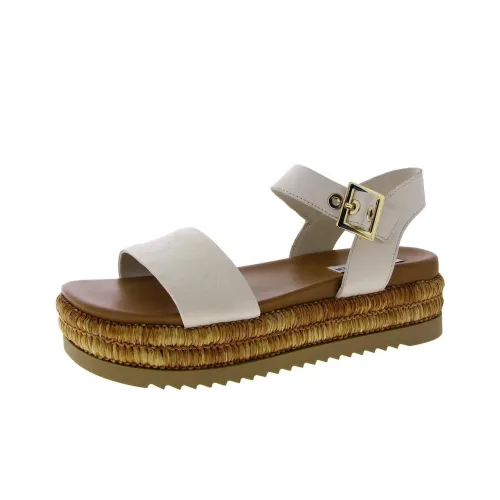 STEVE MADDEN MaldenWedge Strap Sandals 5cm Women's Beige
