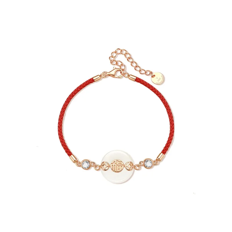 CHINA GOLD Chalcedony Bracelets Women's-5