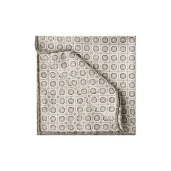 Brunello Cucinelli Geometric Designed Pocket Square
