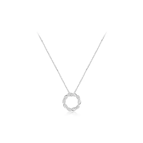 Love Link 999 Fine Silver Necklaces Women's