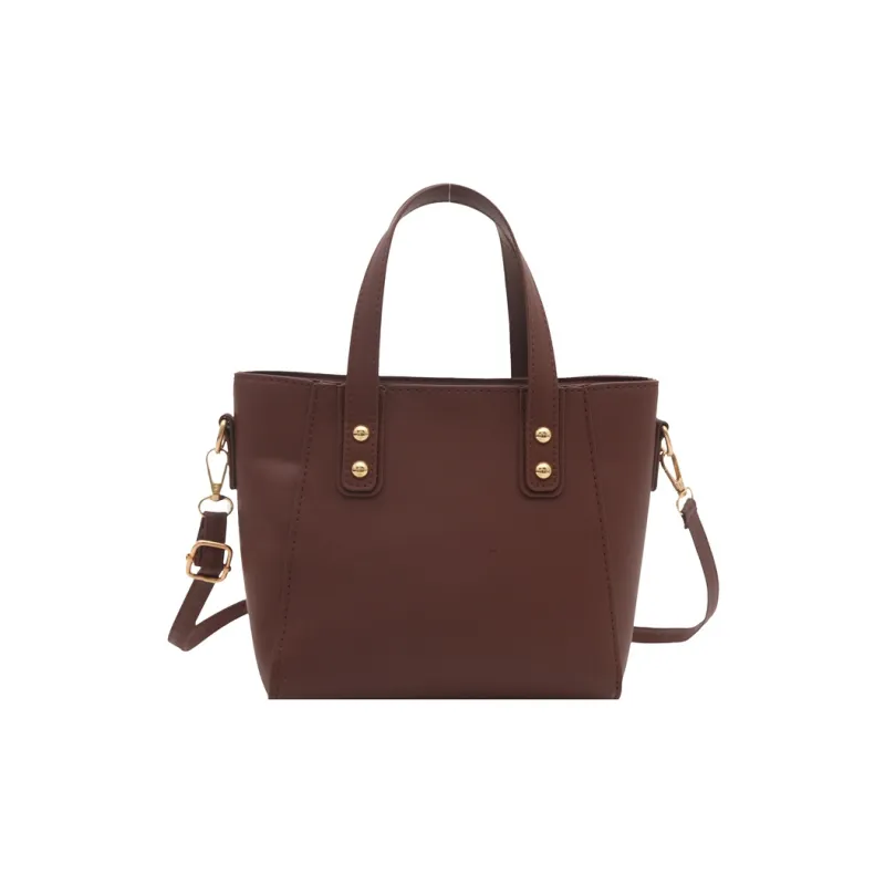 Yalu PU Handbag, Shoulder Bag Regular Women's White/Black/Silver/Khaki/Brown-12