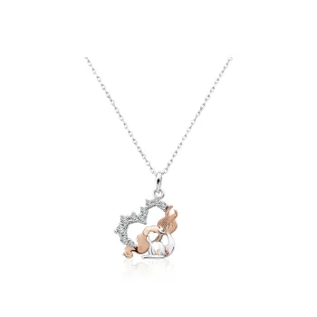 Disney Princess S925 Silver Necklaces Women's