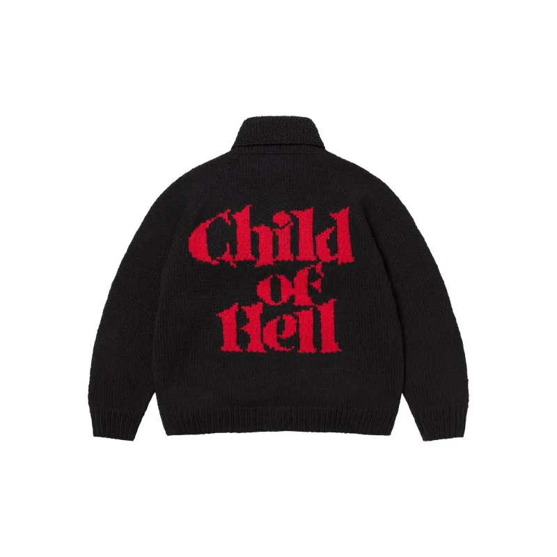 Supreme Child Of Hell Cowichan Sweater-1