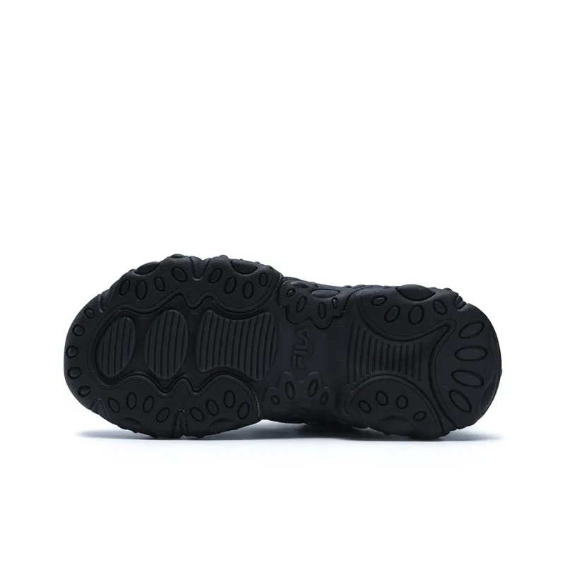 FILA FLUID 6 Abrasion Resistant Slip Resistant Low Top Casual Shoes Women's Black-3