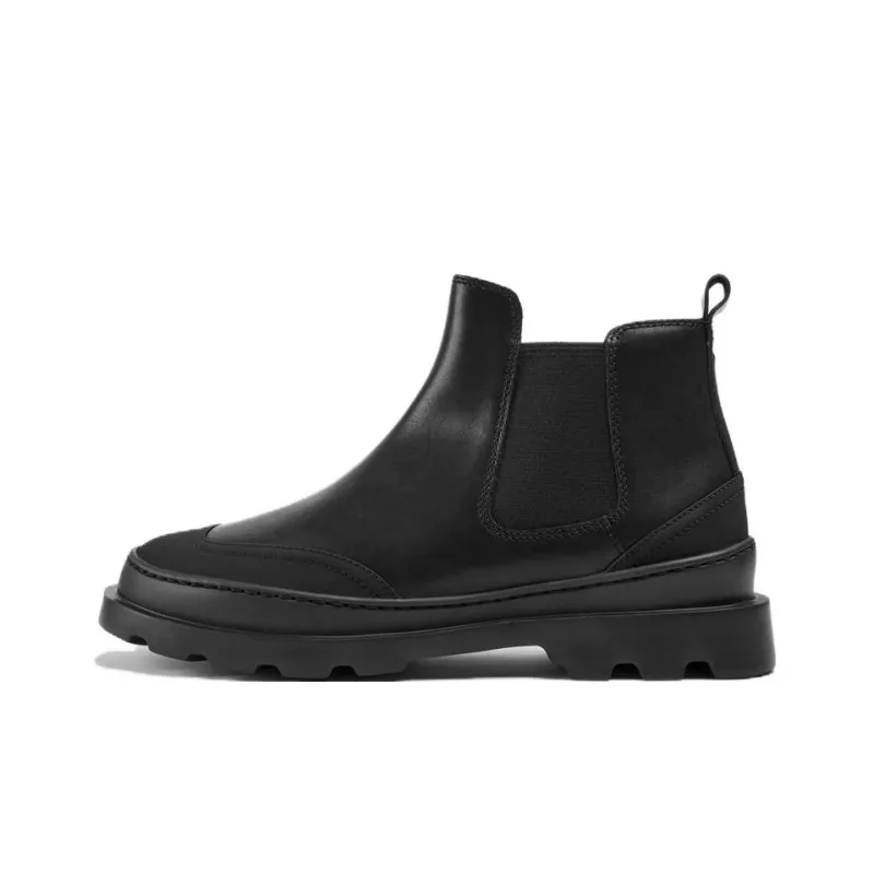 CAMPER Brutus Short Chelsea Boots Women's Black-0