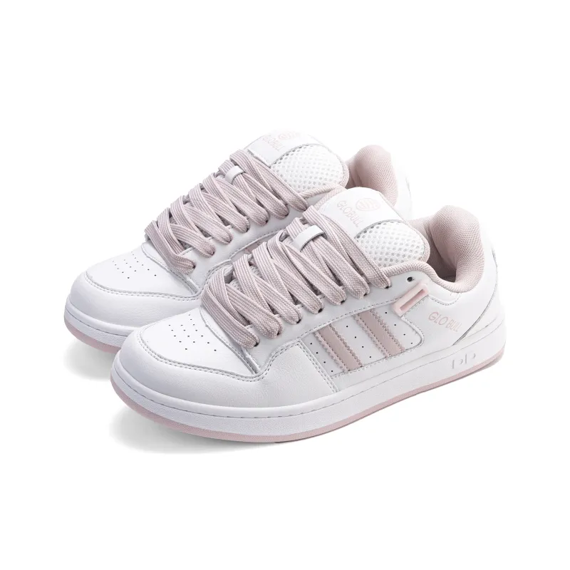 GLO BULL Skateboard Shoes Unisex Low Top Pink-2