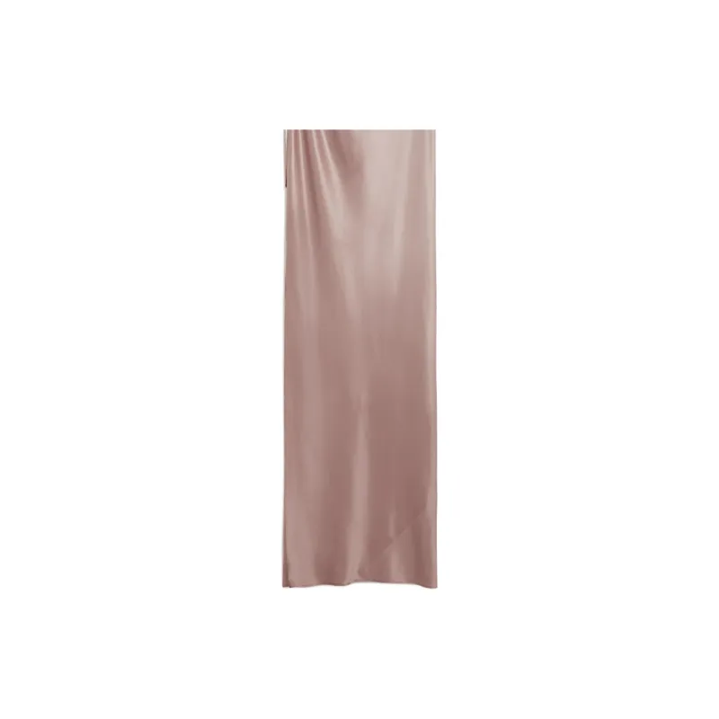 MaxMara Opera Collection One-Shoulder Dress In Silk Satin Sleeveless Dress Women's Bronze-3