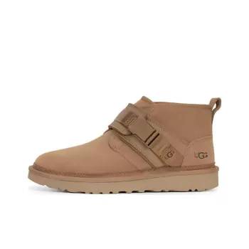 UGG Warm And Wear-Resistant Short Snow Boots Men's Chestnut