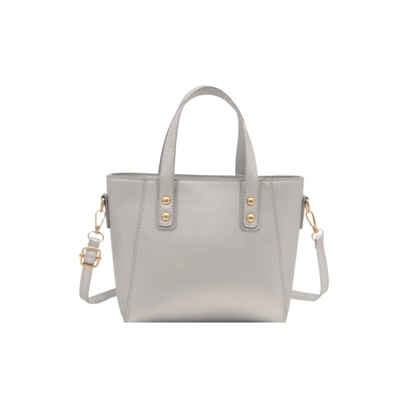 Yalu PU Handbag, Shoulder Bag Regular Women's White/Black/Silver/Khaki/Brown-7