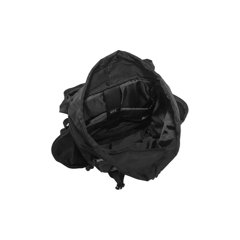 MYEDITION Backpack Abrasion Resistant Water Repellent Oxford Shoes Black Unisex-3