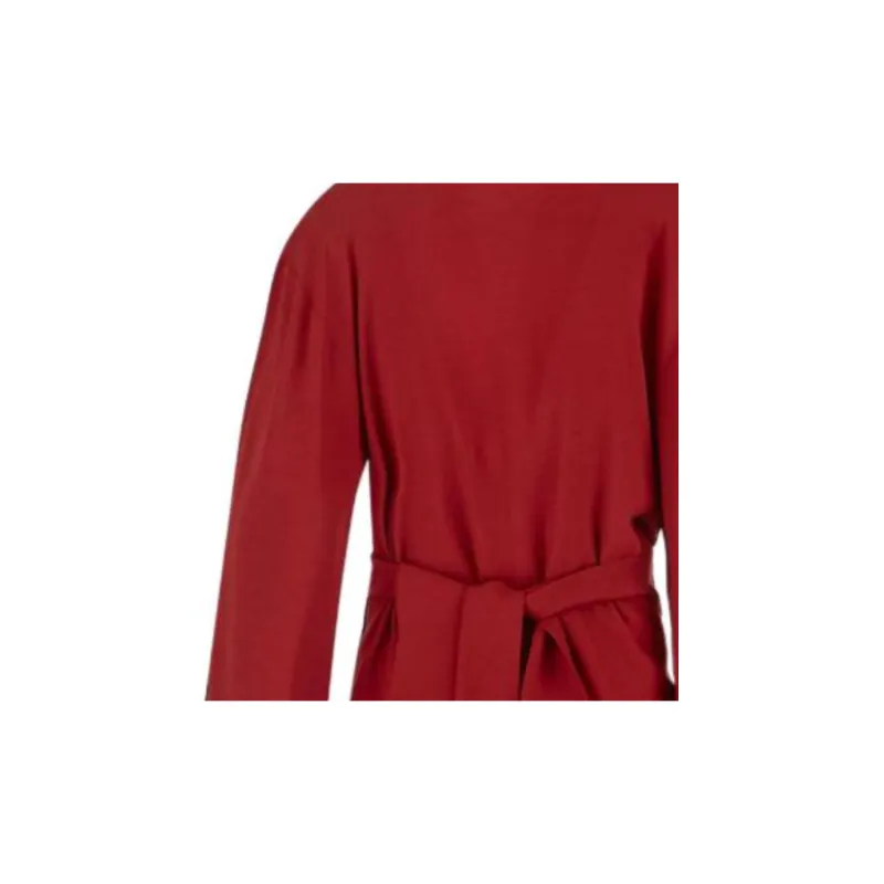 Blumarine Long-Sleeved Dresses Women's Red-4