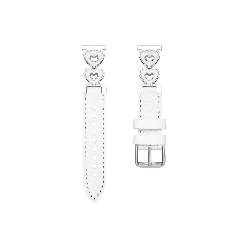 CHUANGYIDA Red Beige Compatibility Watch Band 145~210mm Canvas Material-14