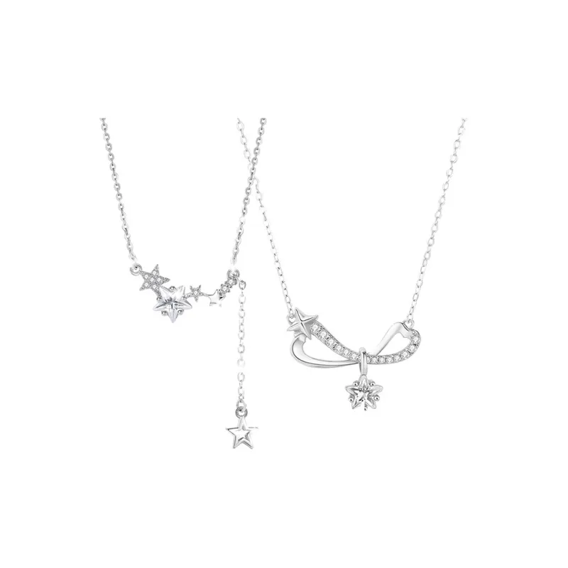 Onakiiko S925 Silver Necklaces Women's-0
