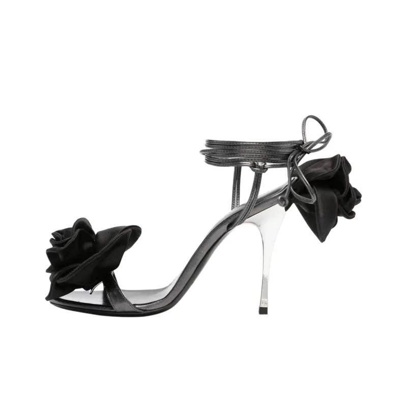 Magda Butrym 105mm Floral appliqué Sandals Women's-0