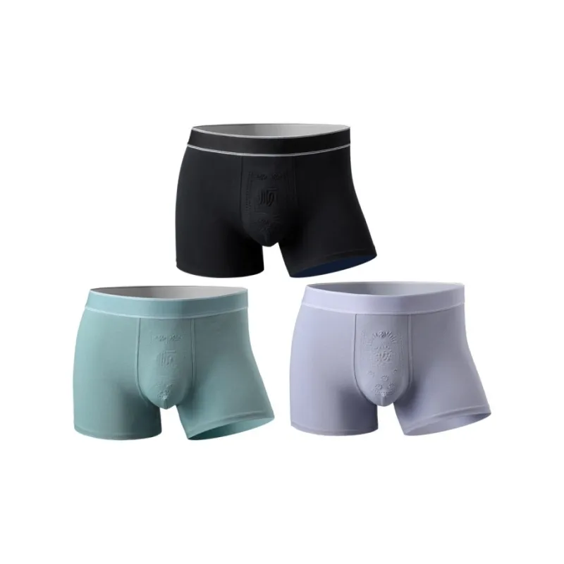 Qiao Ni Tong Underpants Men's 3 Pack-5