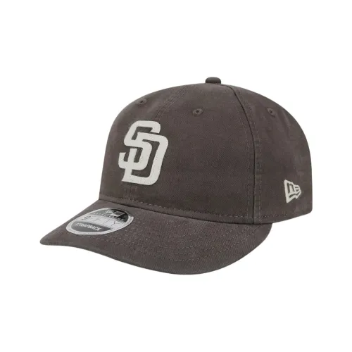 New Era Cotton Baseball Caps Men's Dark Brown