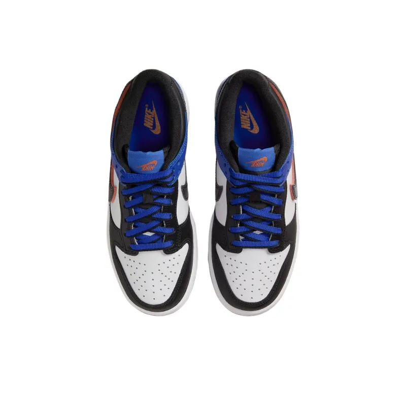 Nike Dunk Anti Slip Wear Resistant Low Top Kids' Skateboarding Shoes Blue Unisex-3