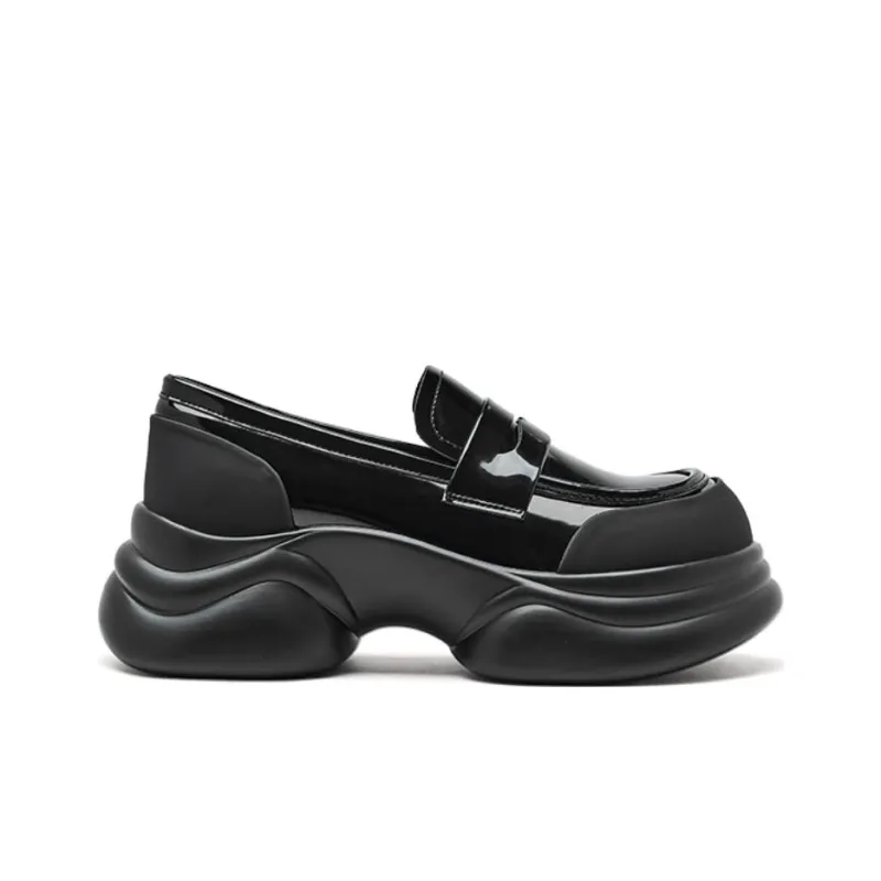 AGSDON Loafers Women's Black/Beige-1