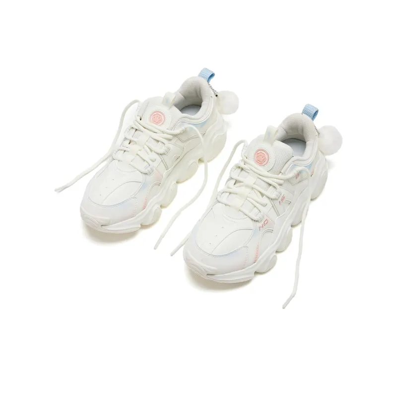 QIAODAN Claw Claw Shoes 2.0 Chunky Sneakers Women's Low Top-5
