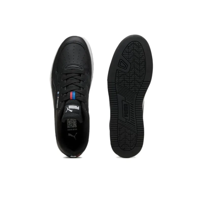 PUMA BMW M Motorsport Anti Slip Wear Resistant Low Top Skateboard Shoes Men's Black-3