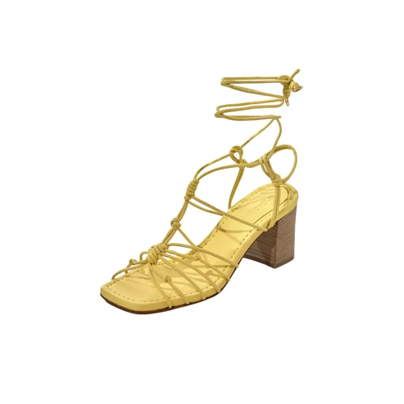 Ulla Johnson Lenya Strap Sandals 6.5cm Women's Yellow-2